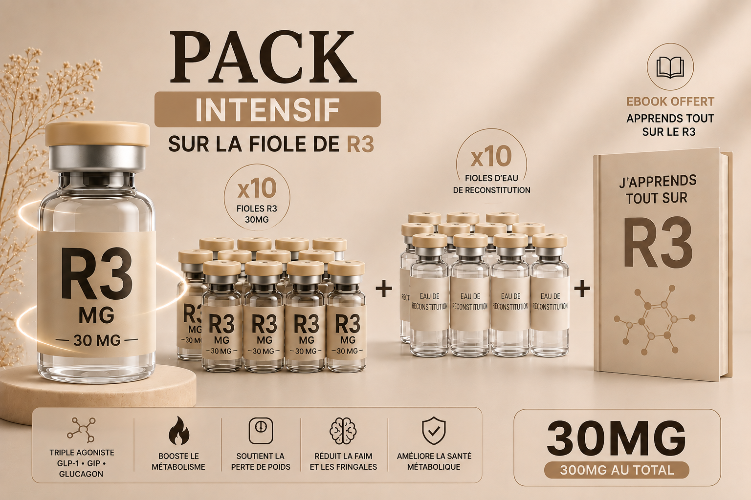 Pack Intensif – RT30 (300 mg)