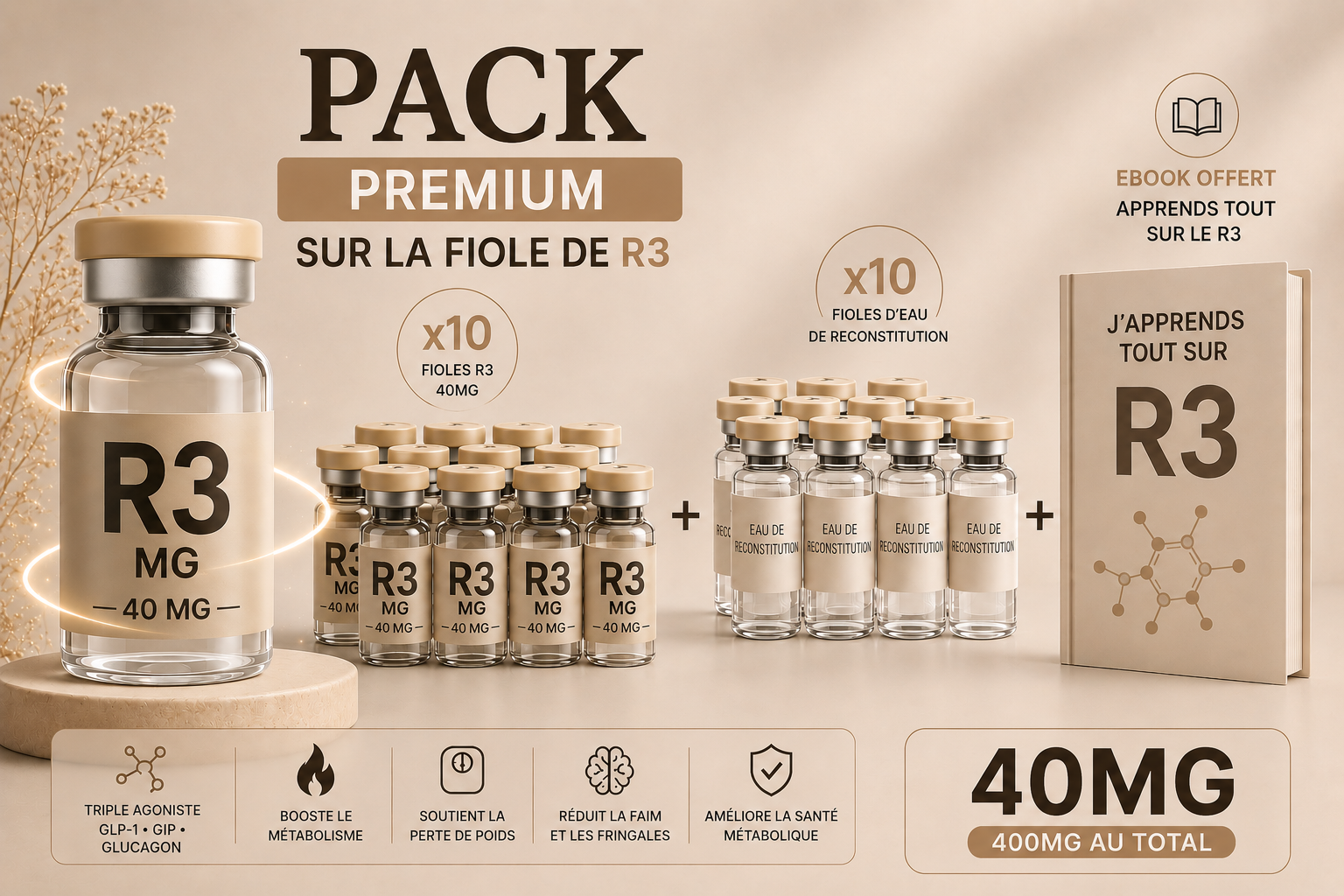 Pack Premium – RT40 (400 mg)