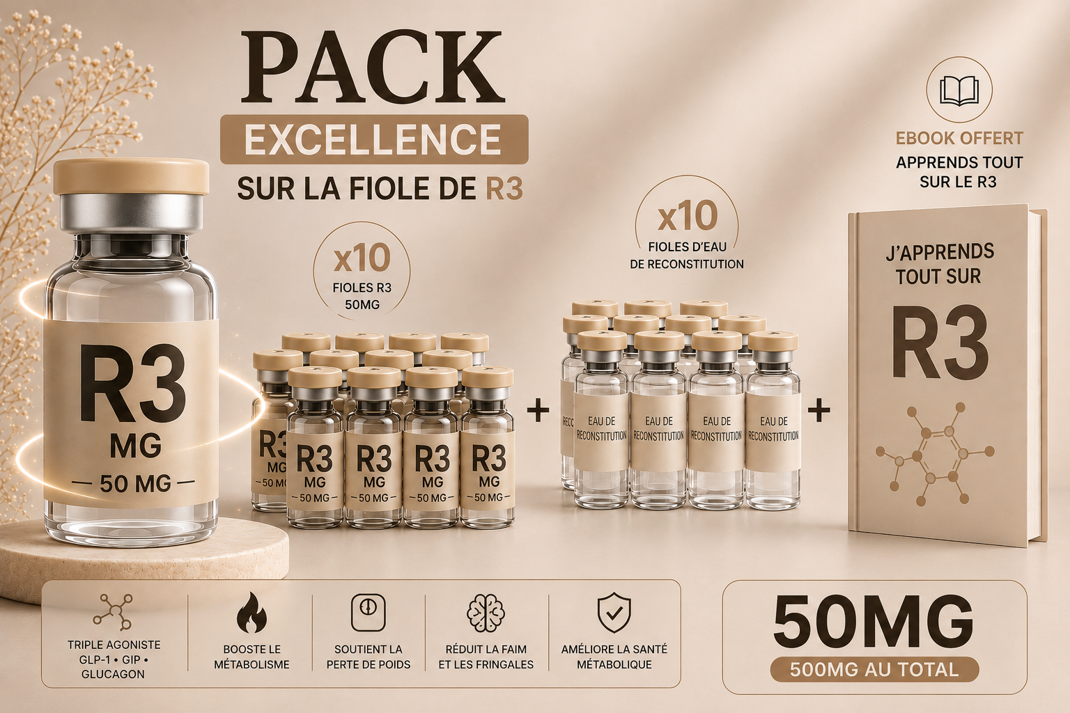 Pack Excellence – RT50 (500 mg )