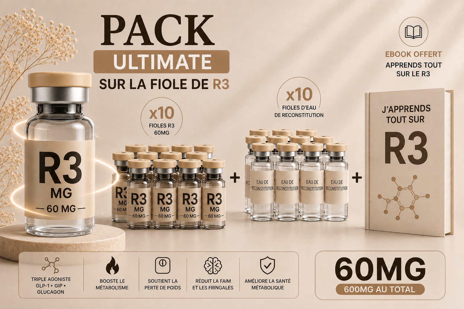 Pack Ultimate – RT60 (60 mg)